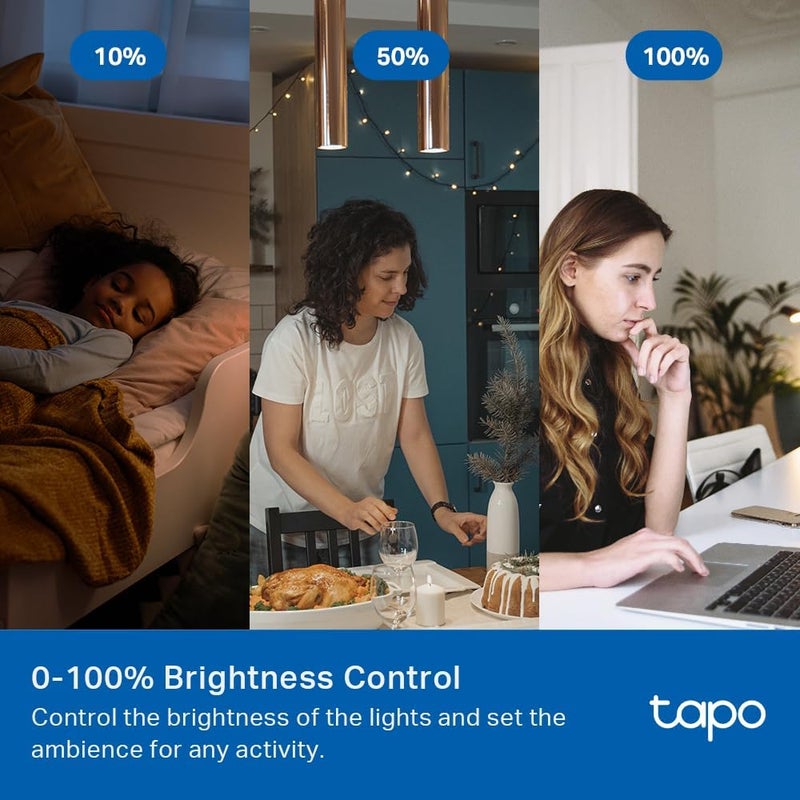 tapo TP-Link Smart 3 Way Dimmer Switch KIT, Matter Compatible, Energy Monitoring, Neutral Wire Required, Works with Alexa, Siri, Google Home, SmartThings, UL Certified, 2.4GHZ Wi-Fi, S515D KIT - Image 5